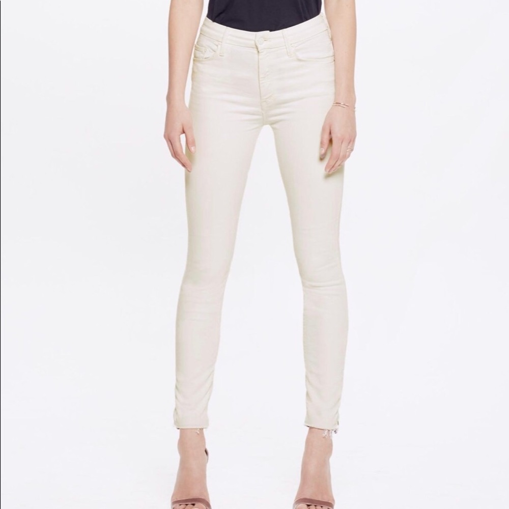 BRAND NEW WRM LOOKER FRAY MOTHER DENIM JEANS
